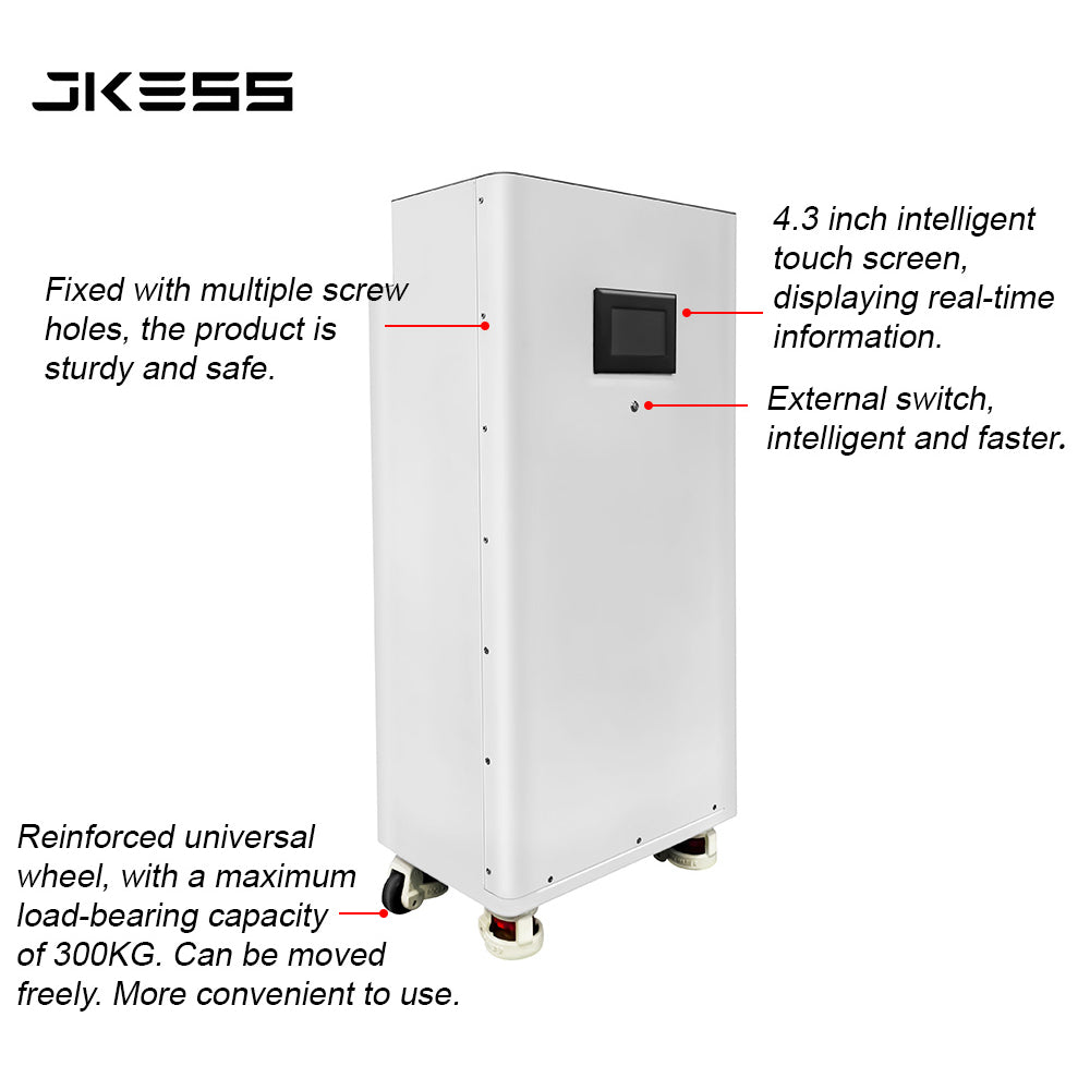 JK BMS 16S 48V 280AH 300AH Prismatic Battery Case JK Inverter BMS JKES ...