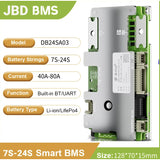 JBD Smart BMS DB24SA03 SP14S004 7S-24S 20 to 80A Lifepo4 Lithium ion Bluetooth 24V 48V 60V