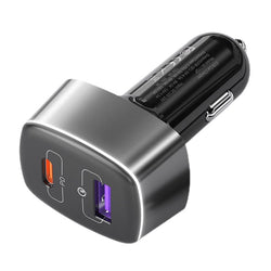 Technoamp Car Charger 100W 2 Port USB C PD 100W PPS QC3.0 Super Charge VOOC Dash Charge